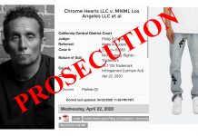 CHROME HEARTS kiện MNML LA vì làm nhái chiếc quần 4000$ và bán với giá 68$