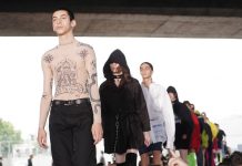 Hình xăm trong thời trang: Cảm hứng từ những vết mực trên cơ thể