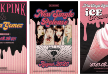 BLACKPINK leo thẳng top trending thế giới với tạo hình poster Ice Cream
