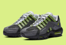 Nike khoác chiếc áo mới NDSTRKT cực ngầu cho Air Max 95 “Neon”