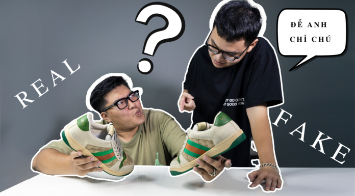 Phân biệt Gucci Screener THẬT và GIẢ cùng SVibe Channel