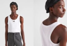 áo tank top Prada