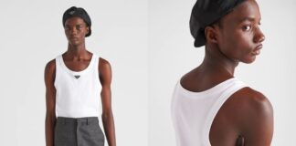 áo tank top Prada