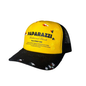 STREET VIBE "PAPARAZZI Trucker Cap" - Black
